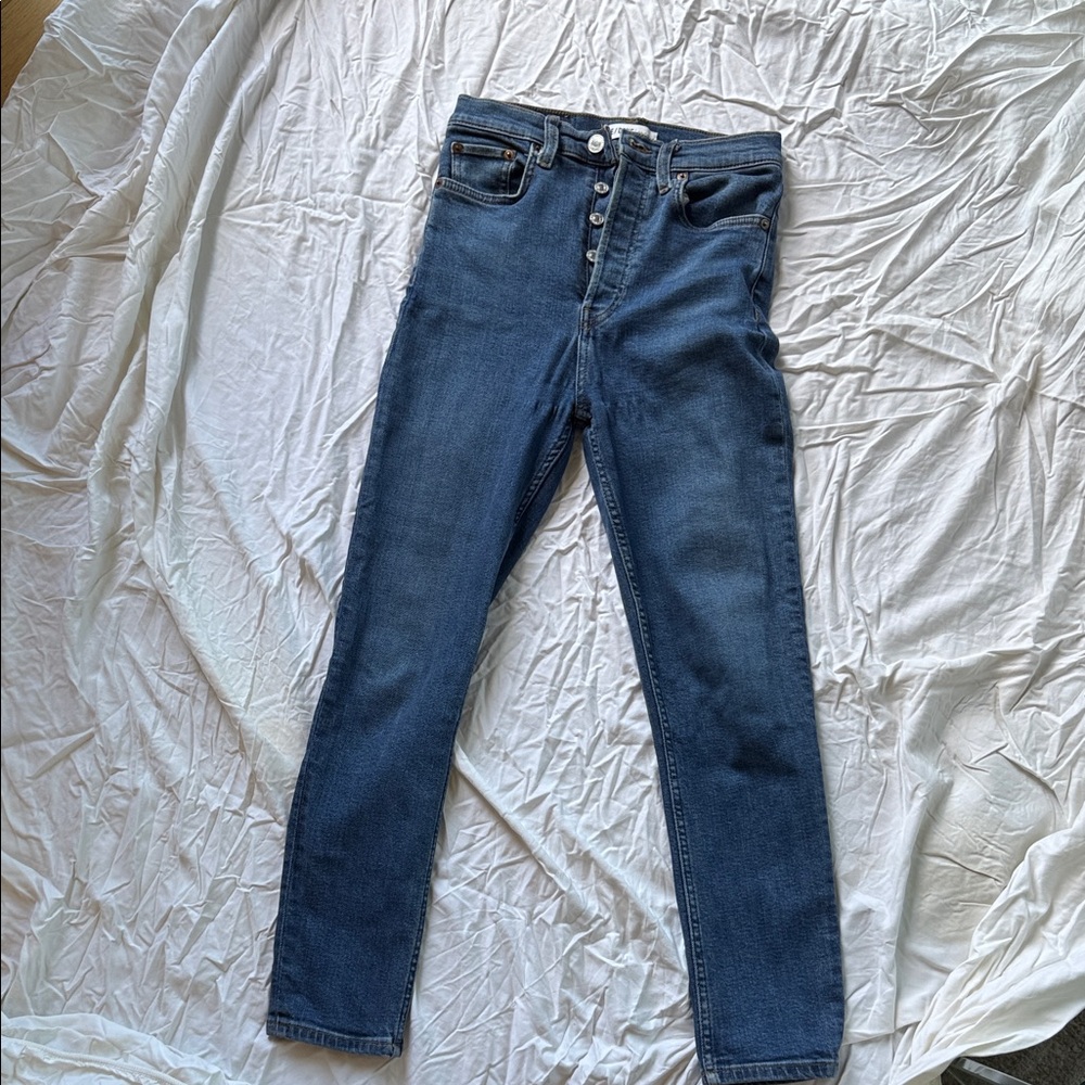 Re/Done Light Blue Denim Jeans